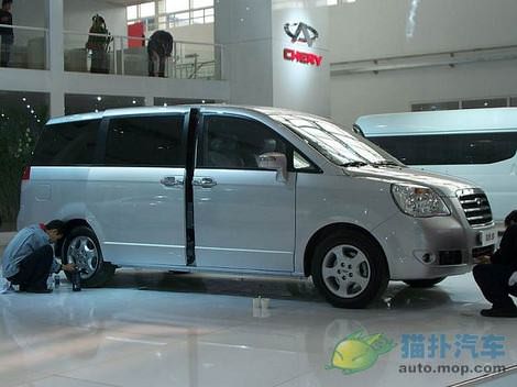китайский минивэн Chery Riich 5 cnina minivan on Beijing 2008 фото photo foto