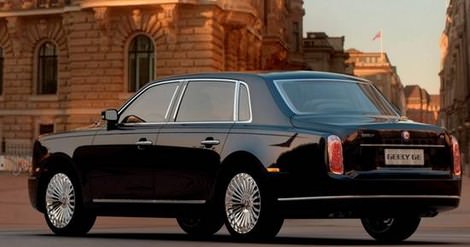 фото Geely GE phot foto - копии Rolls-Royce Phantom