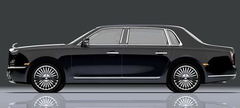 фото Geely GE phot foto - копии Rolls-Royce Phantom