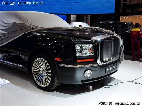 фото Geely GE phot foto - копии Rolls-Royce Phantom