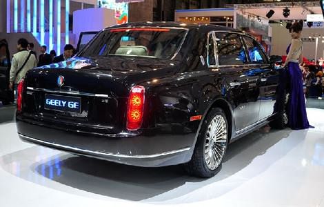 фото Geely GE phot foto - копии Rolls-Royce Phantom