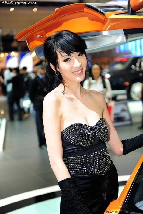 фото девушек, азиатских моделей с Шанхайского автосалона - Shanghai Auto show 2009 girls, sexy models