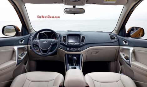 Салон Chery Tiggo 5